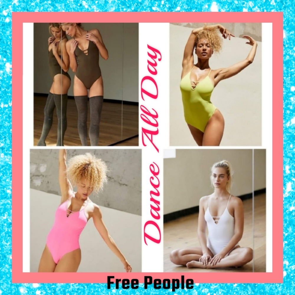 Free People Dance All Day Bodysuit